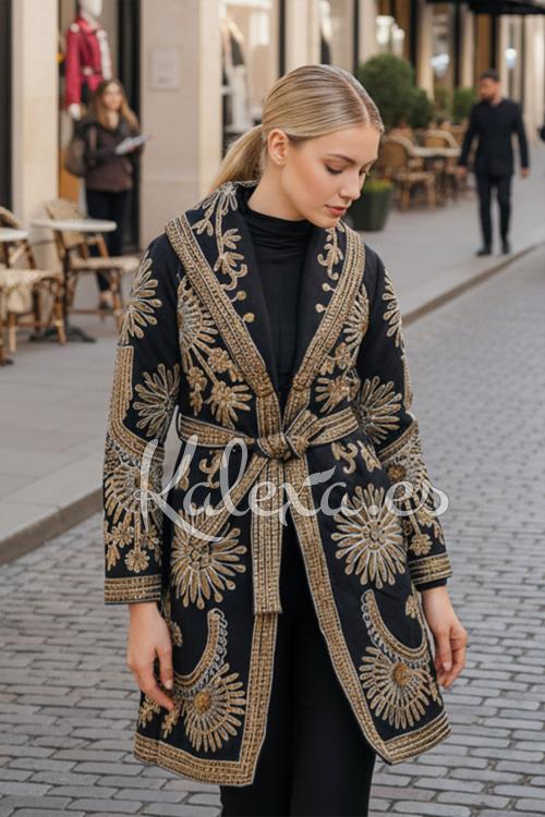 Abrigo boho Rani Glow