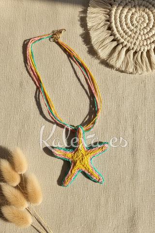 Paper Star Necklace