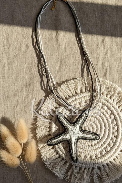 Paper Star Necklace