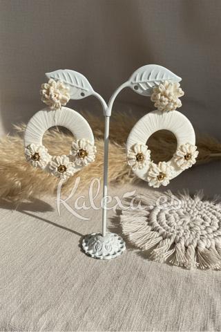 Boho Flower Earrings