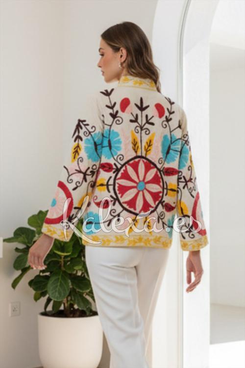 Chaqueta Boho Luz Mediterranea