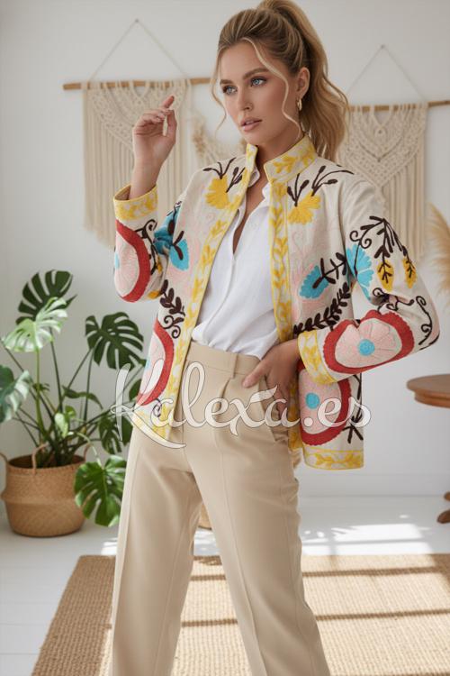 Giacca Boho Luce Mediterranea