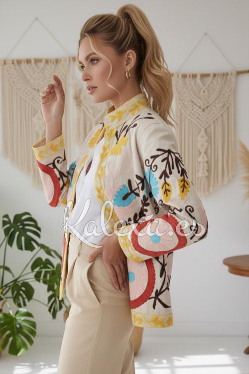 Giacca Boho Luce Mediterranea