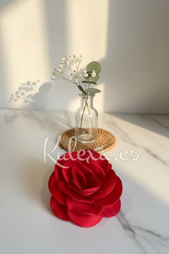 Broche Flor Satén