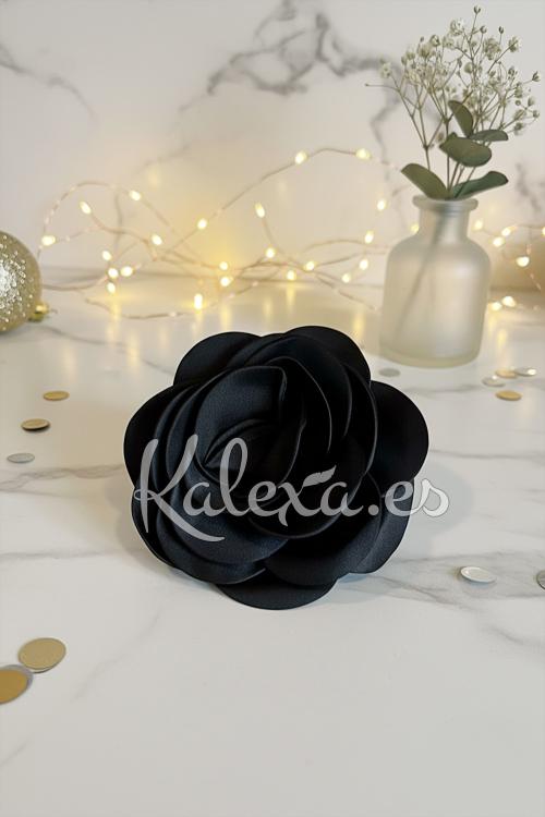 Broche Fleur en Satin