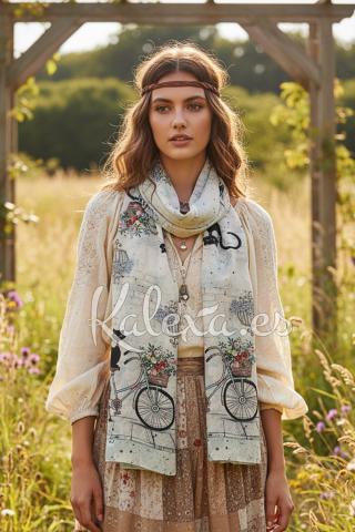 Foulard Boho Gatto Vagabondo