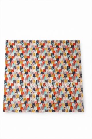 Reversible scarf "Cats Lovers Edition"