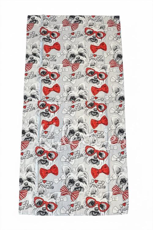 Lenço Boho "Yorkie Love"