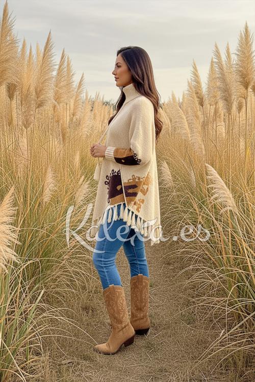 Poncho Grano Selvatico