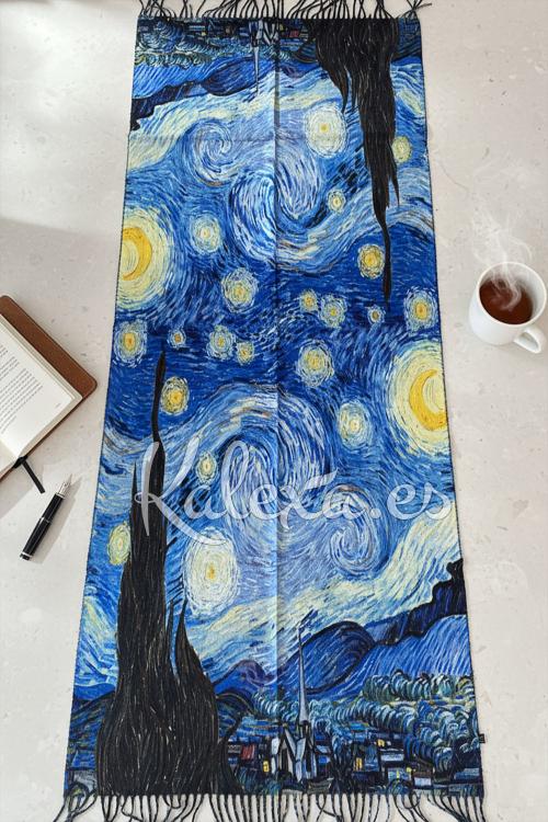 Sciarpa Boho Notte Stellata