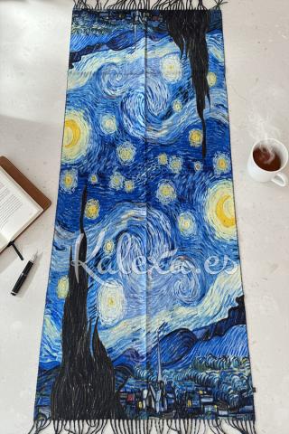 Sciarpa Boho Notte Stellata