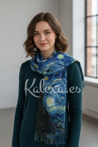 Écharpe Boho Nuit Étoilée