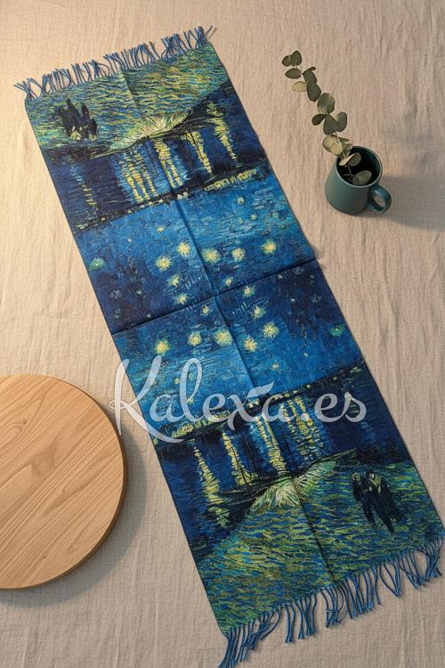 Sciarpa Boho Notte Stellata