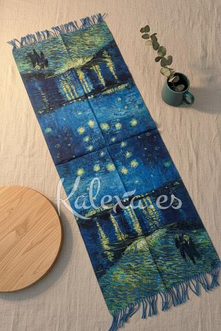 Sciarpa Boho Notte Stellata