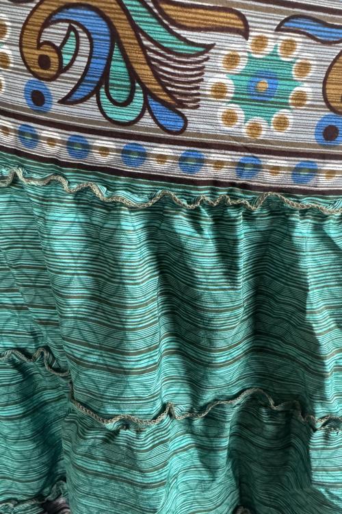 Saia assimétrica Boho Serena