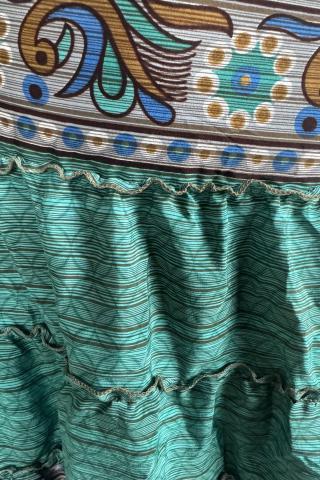 Saia assimétrica Boho Serena