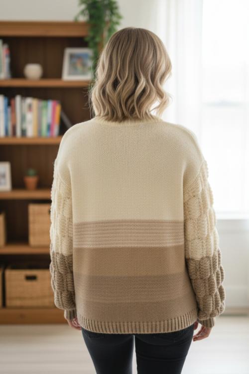 Jersey Boho Camela - Boho-Tunika