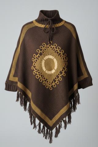 Poncho Boho EtnicPoncho in Boho etnische stijl