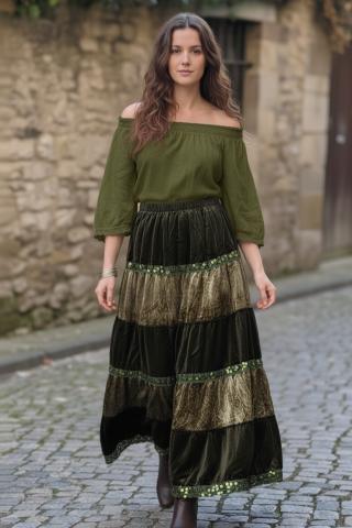 Boho Mystical Forest Rok