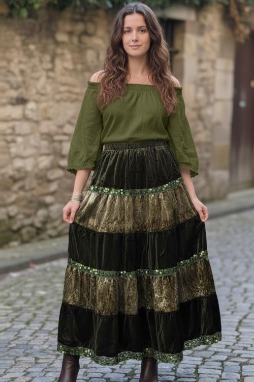 Boho Mystical Forest Rok