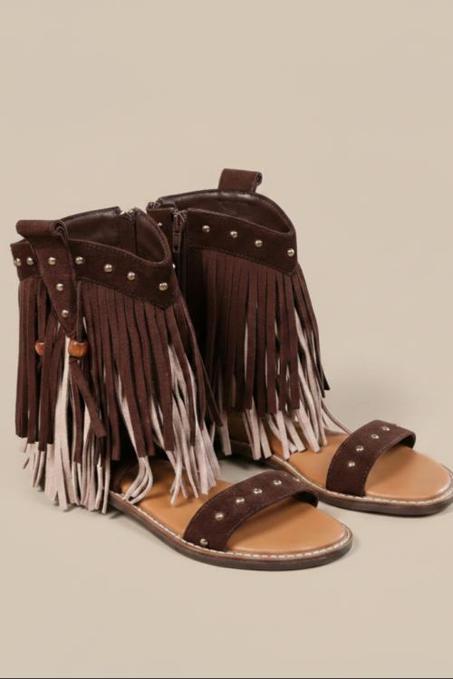 Sandalias Boho Chocolat Crème