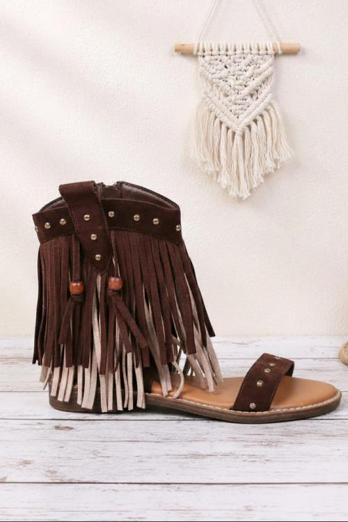 Sandalias Boho Chocolat Crème