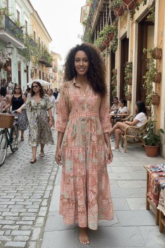 Abito Boho Melsore