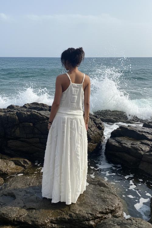 Conjunto Boho Marfim