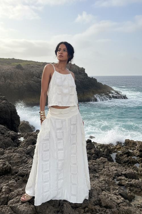 Conjunto Boho Marfil
