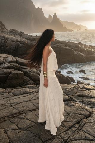 Boho Marfil Set