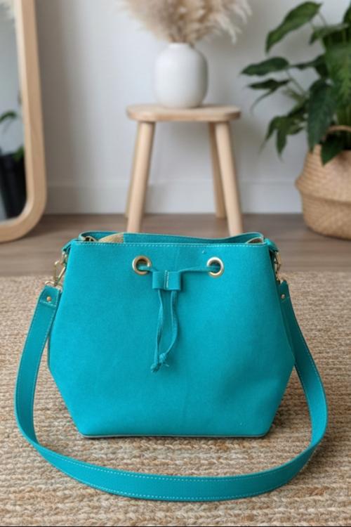 Turquoise Boho Chic Tote Bag