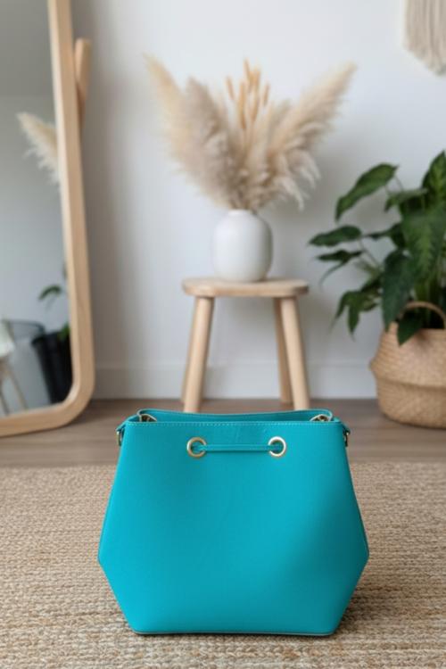 Turquoise Boho Chic Tas