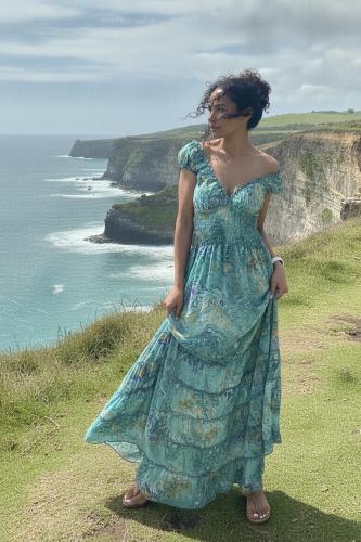 Sunset Boho Dress