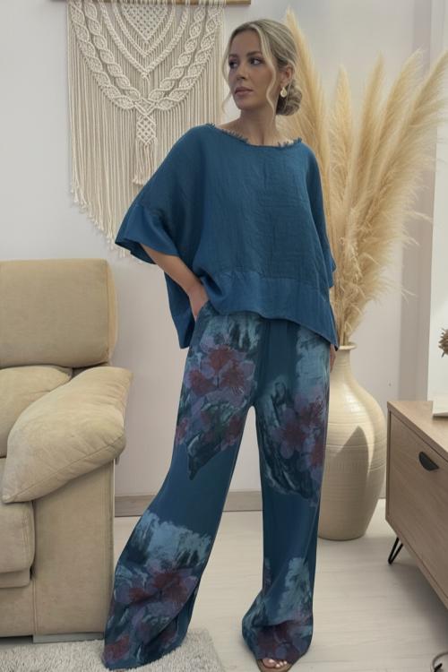 Top Boho linen Ria
