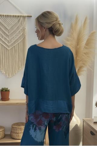 Top Boho Lino RiaDieser Satz hat keine klare Bedeutung auf Spanisch. Es könnte sich um einen Namen, einen Titel oder eine Mark