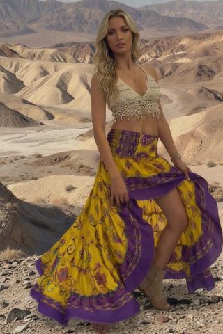 Jupe Boho Tajari