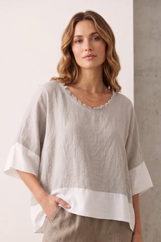 Top Boho en lin Ria