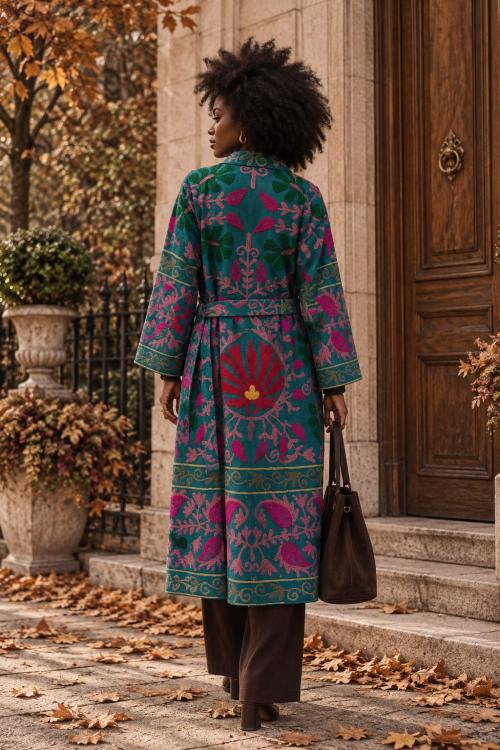 Embroidered Boho Jacket/Kimono