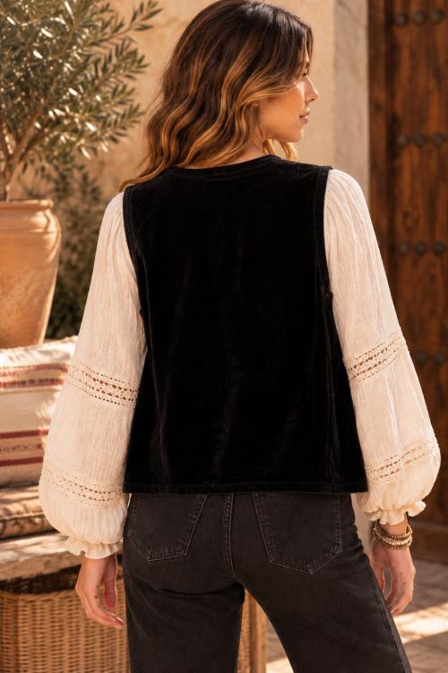 Chaqueta Boho Karamel