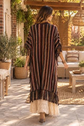 Cardigán Boho Pampa