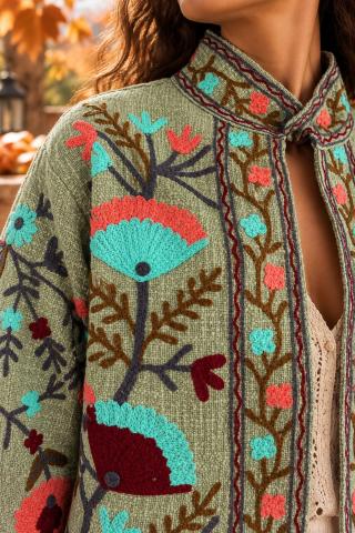 Chaqueta Kimono Boho Asha
