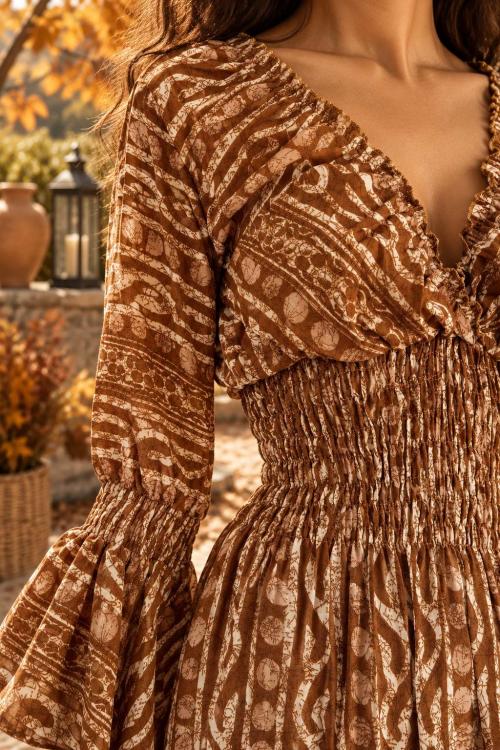 Vestido Boho Aire Otoño