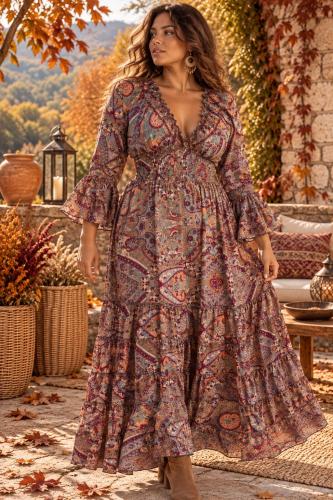 Vestido Boho Piñar