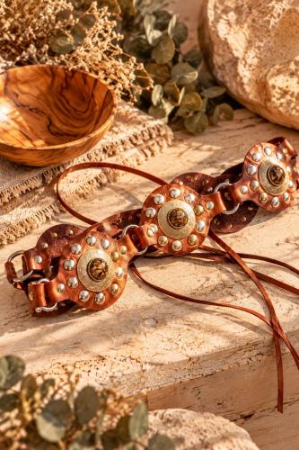 Cinturon Boho Medallones Carol