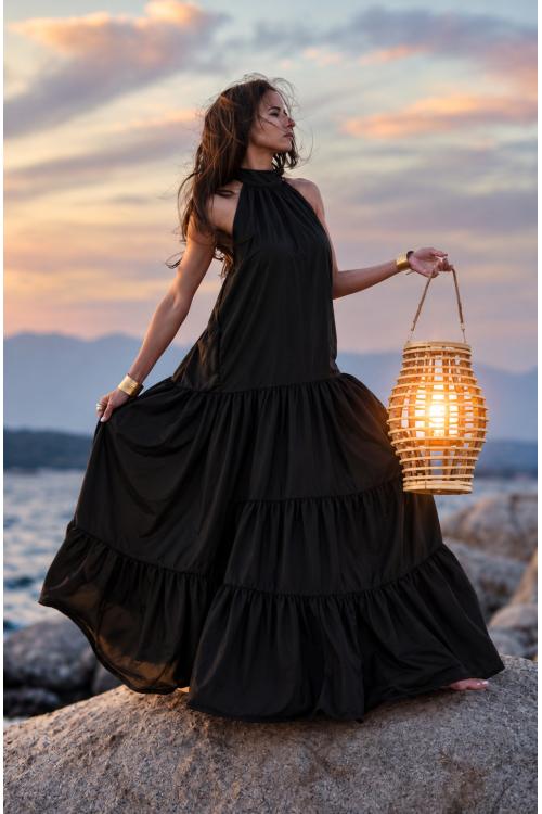 Boho Gast Jurk Taffeta