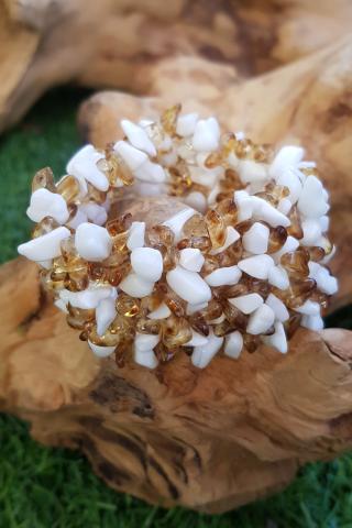 Pulsera Reciclada dos tonos