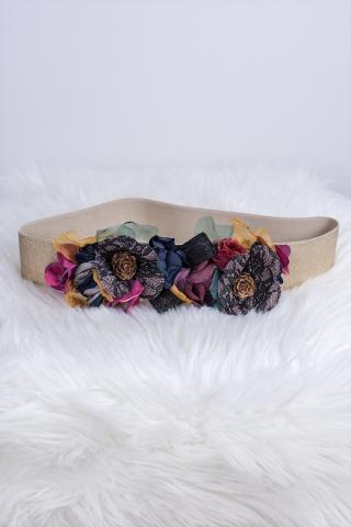Cintura a fiori con ananas