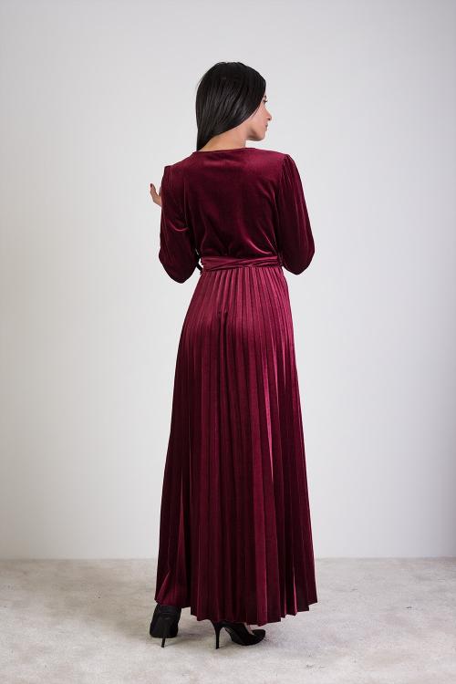 Robe Lucie Bordeaux