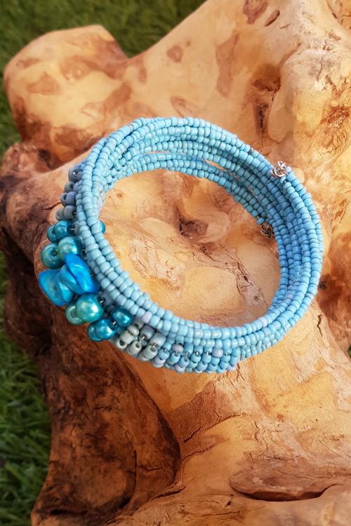 Pulsera Rosca blanca