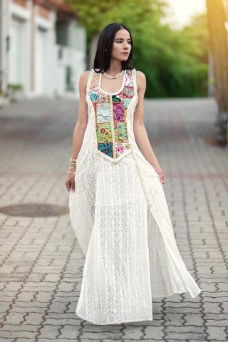 Boho Bhargavi Corset Corset Dress